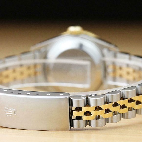 Rolex Pink Datejust 18kt Gold Ladies Watch! Mint condition! - Picture 6 of 6